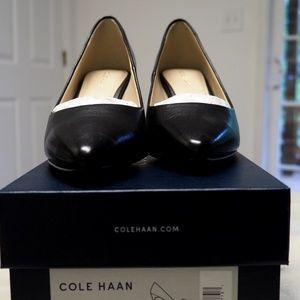 NWB Black Cole Haan Harlow Pump